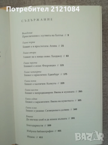 География на гения / Ерик Уайнър , снимка 5 - Художествена литература - 52264377