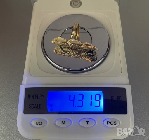 Дамски Златен Пръстен с три монети Франц Йосиф- 4,319 грама, 14К (проба 585), снимка 12 - Пръстени - 51431869