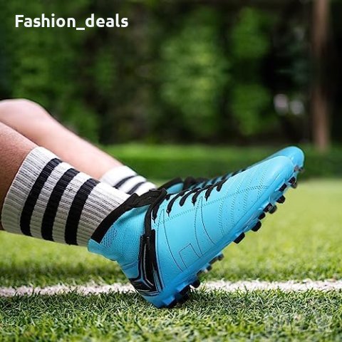 Нови Високи футболни обувки бутонки Мъжки Подарък, снимка 2 - Футбол - 41756279