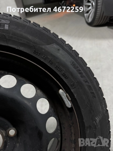 Зимни гуми Hankook 205/60/16 ДОТ със стоманени джанти 5x115 за Опел, снимка 11 - Гуми и джанти - 52697082