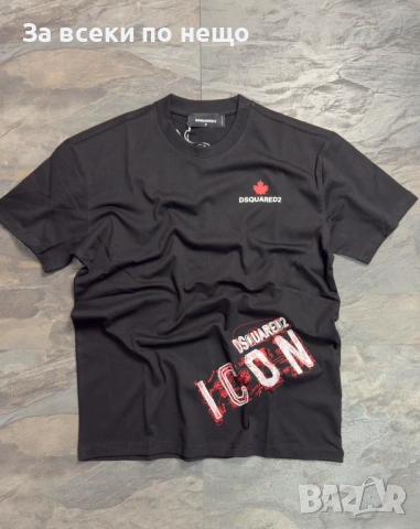 DSQUARED2 Мъжка Тениска👕Мъжка Блуза С Къс Ръкав - Налични Различни Цветове Код NGHSP33