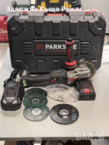 Акумулаторен ъглошлайф PARKSIDE PERFORMANCE PPWSFA 20-Li C4