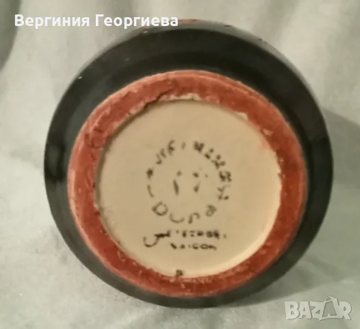 Винтидж керамична ваза Dona Saigon , снимка 6 - Вази - 49601616