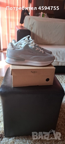 Дамски обувки Pepe Jeans модел 918 metal, снимка 7 - Маратонки - 51711167