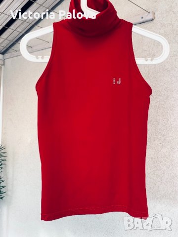 Красив топ-поло без ръкави, снимка 2 - Корсети, бюстиета, топове - 34202721