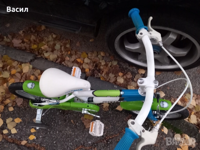Детски велосипед Драг 14 цола, отличен , снимка 3 - Велосипеди - 52214427