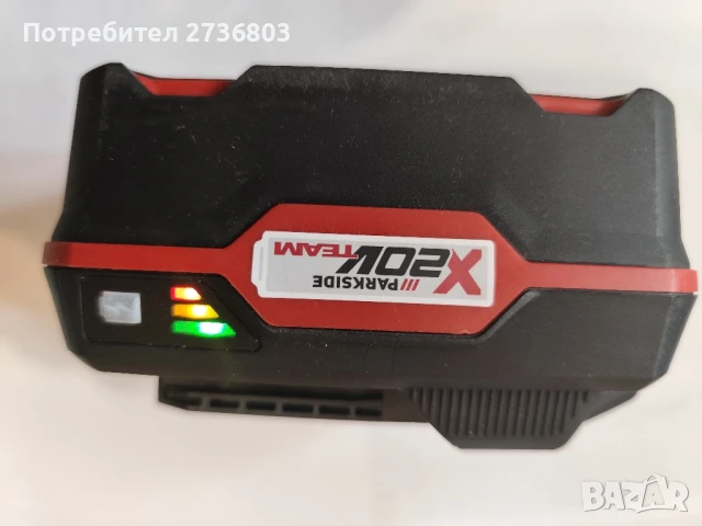 Батерия Parkside 20 v 4Ah, снимка 3 - Други инструменти - 50594153