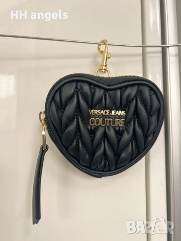 Versace couture кожено портмоне-монетник:)