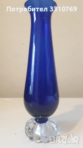 Красива кристална ваза Мурано. , снимка 1