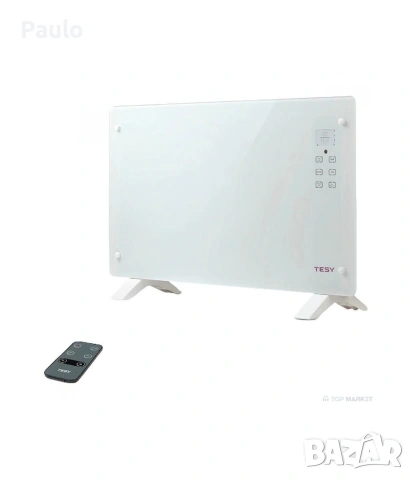 Стъклен електрически конвектор Tesy