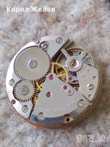 Механизъм с циферблат от стар ръчен часовник 52082, снимка 8 - Мъжки - 52262450