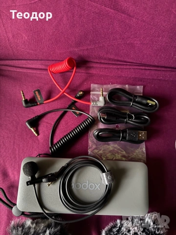 Godox микрофони, снимка 5 - Слушалки и портативни колонки - 53124007