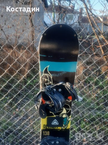 сноуборд  FIREFLY DELIMIT, woodcore, ROCKER+автомати 138 см. , снимка 2 - Зимни спортове - 42563950