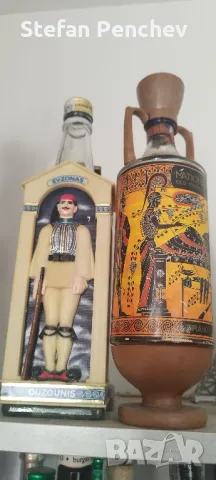 Колекционерска гръцка бутилка, снимка 4 - Статуетки - 47639540
