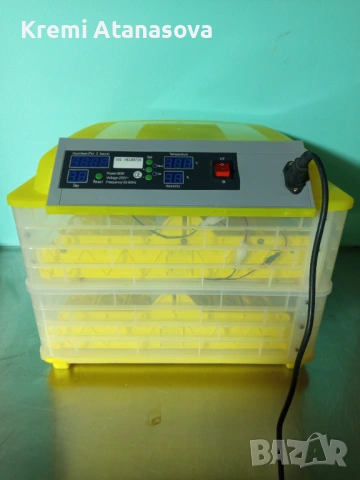 Автоматичен двуетажен инкубатор , снимка 2 - За птици - 53263769