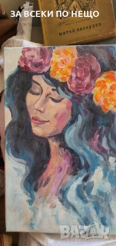 картина масло и акрил