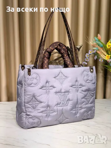 Louis Vuitton Стилна Капитонирана Дамска Чанта Тип Тоут С Монограм , снимка 5 - Чанти - 55931457
