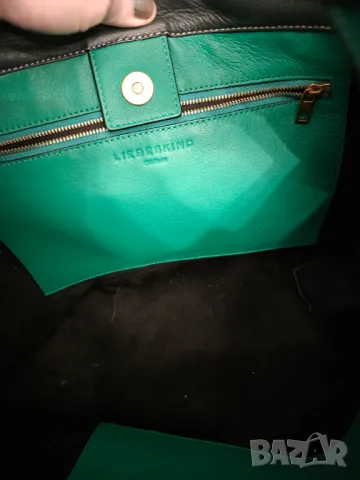 LIEBESKIND Berlin Oригинална Чанта естествена кожа, снимка 5 - Чанти - 48252959