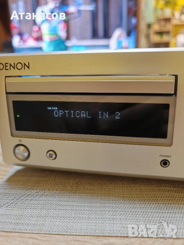 Микро Hi-Fi система Denon RCD-M41DAB + Тонколони SC-M41 Bluetooth & DAB+, снимка 14 - Аудиосистеми - 53660989
