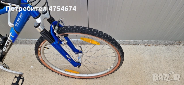 Алуминиев велосипед SCOTT колело 26", снимка 7 - Велосипеди - 53812879