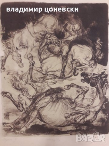 Графика,литография гравюра, снимка 2 - Картини - 39959580