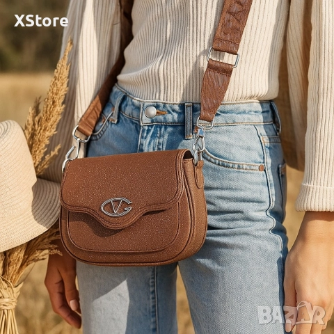 Ежедневна дамска чанта с регулируема дръжка, снимка 7 - Чанти - 52585814