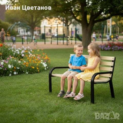 Детска пейка - здрава конструкция и модерен дизайн