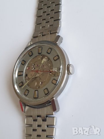 Мъжки часовник автоматик SELD 25 jewels, снимка 5 - Антикварни и старинни предмети - 40061515