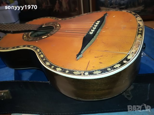 ПОРЪЧАНА-england guitar-london atique 2711221125, снимка 4 - Антикварни и старинни предмети - 38812926