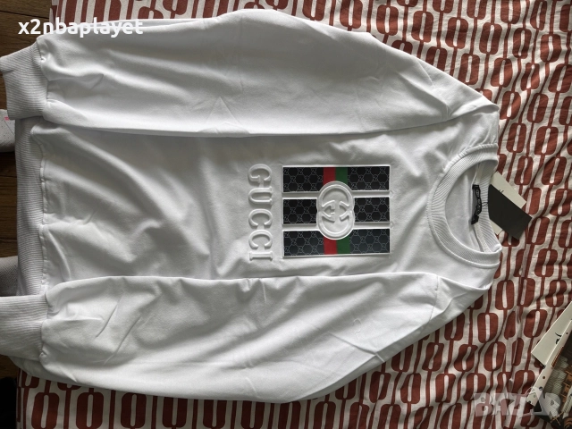Оригинална блуза GUCCI , снимка 3 - Блузи - 56222474