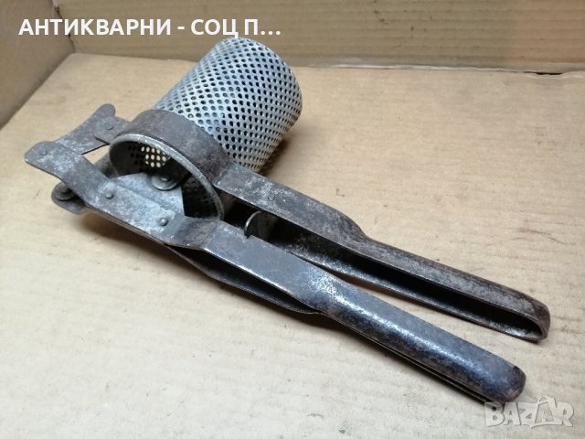 Стара Соц Ръчна Преса. , снимка 3 - Антикварни и старинни предмети - 41191715