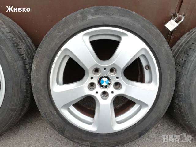 Джанти с гуми BMW E60/61 E90/91 225/50/17, снимка 5 - Гуми и джанти - 52708453