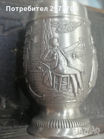 Сет калаени чаши 1955г, снимка 7 - Колекции - 36060012