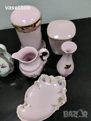 Чешки розов порцелан, снимка 2 - Други - 47859412