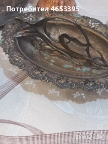 Стари прибори за поднасяне на храна, снимка 6 - Антикварни и старинни предмети - 52444380