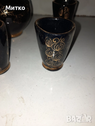 Ретро Битови керамични сервизи за ракия., снимка 16 - Сервизи - 52860872