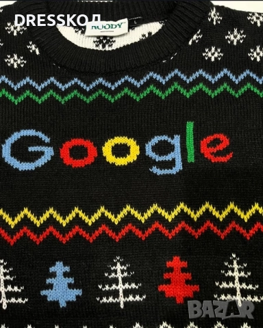 Google мъжки пуловер, L размер, снимка 2 - Блузи - 52851304