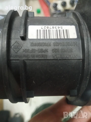 Дебитомер 5WK9620 Siemens 7700104426 за RENAULT MEGANE SCENIC 1.9 dCi 120hp, снимка 4 - Части - 50807590