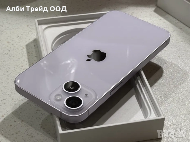 Phone 14 128GB Purple – Перфектен, 100% Батерия!, снимка 5 - Apple iPhone - 53719948
