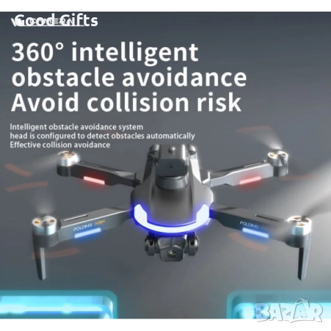 Дрон CZ20 Pro GPS с интелигентно избягване на препятствия – 1080P HD камера, GPS позициониране, снимка 9 - Дронове и аксесоари - 52936563