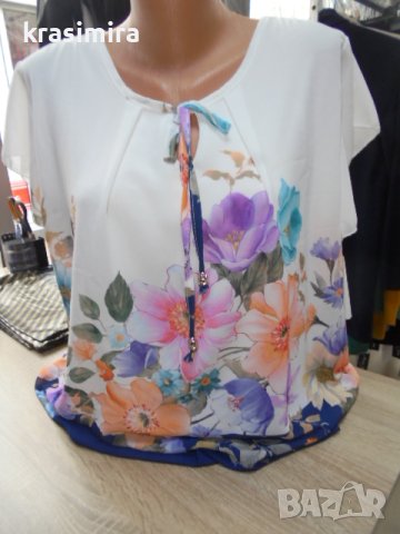 нови блузки в три десена, снимка 3 - Туники - 40951119