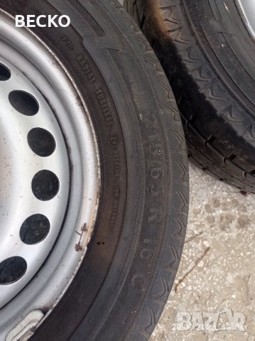 Джанти с гуми Транспортер Т5, снимка 5 - Гуми и джанти - 41611986