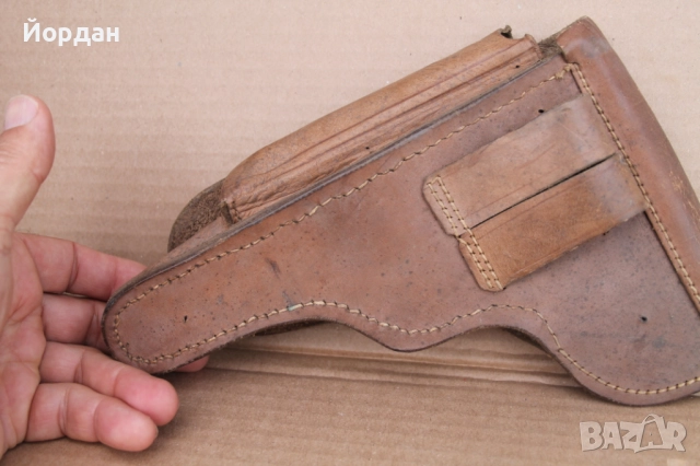 Кожен кобур за ''Luger P-08''(люгер), снимка 7 - Антикварни и старинни предмети - 51811282