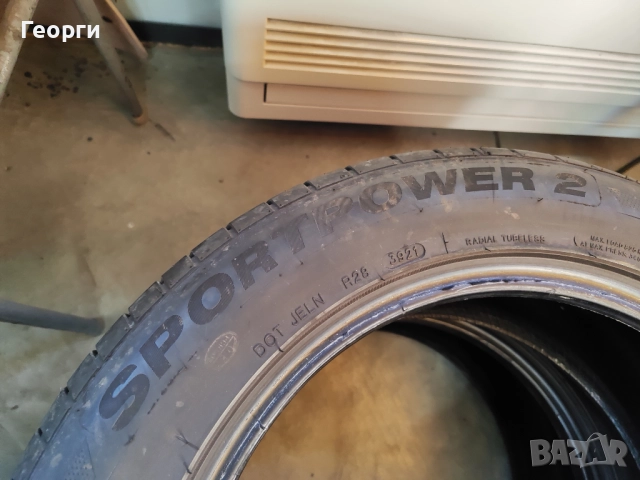 2бр. летни гуми 225/55/17 Tristar, снимка 5 - Гуми и джанти - 52246565