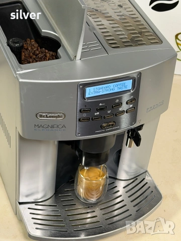 Кафемашина кафе автомат delonghi magnifica Elegance с гаранция, снимка 6 - Кафемашини - 53050389