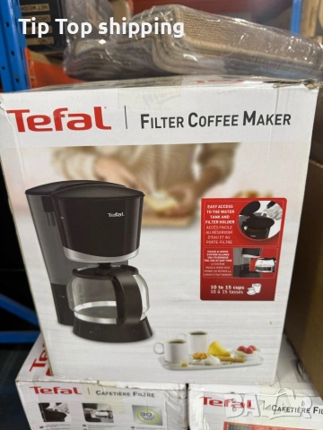 Разпродажба 🔥Кафемашина Tefal, 1.25 литра, 730-870 W, снимка 2 - Кафемашини - 53260217