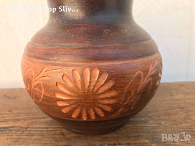 Керамична ваза №0564, снимка 3 - Антикварни и старинни предмети - 33832463