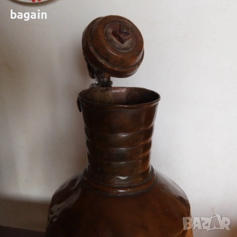 Огромен възрожденски съд, бакър, гюм., снимка 5 - Антикварни и старинни предмети - 53689678