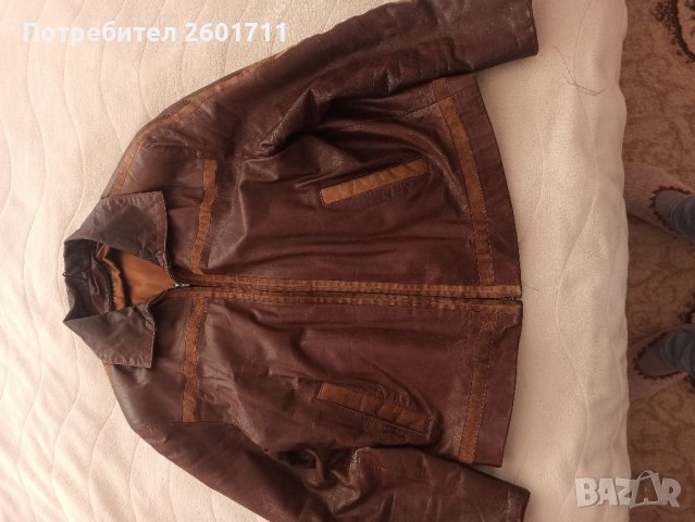 Мъжки кожени якета, снимка 5 - Якета - 42512355