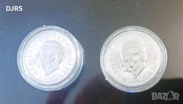 Сребърна монета Британия 1/4 Oz, снимка 4 - Нумизматика и бонистика - 53235044